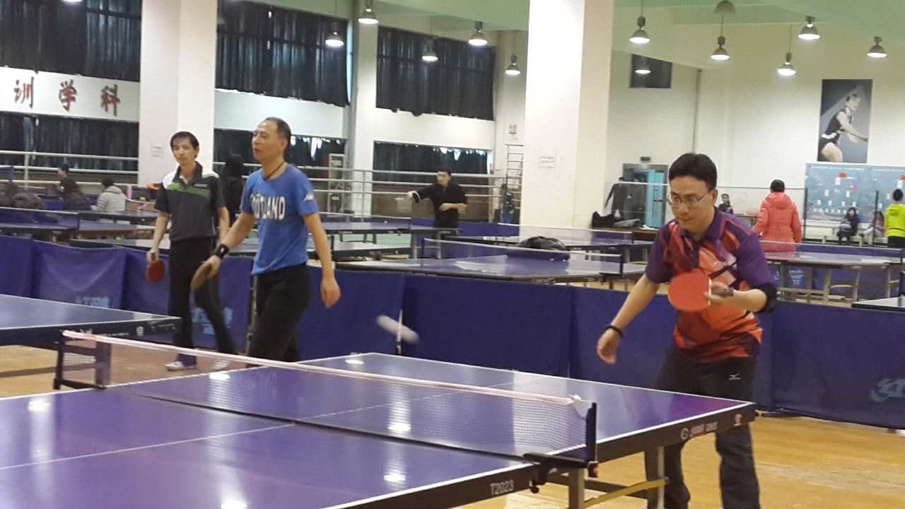 12月27日西安超越乒乓球群年终赛比赛落幕