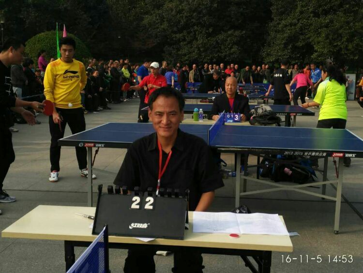 2016年第三届全民健身古城墙乒乓球公开赛总决赛